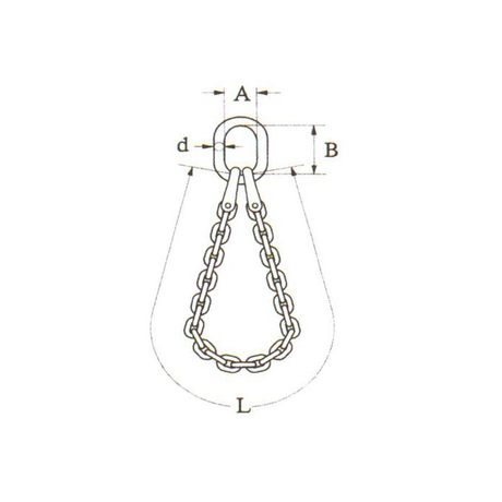 單腿鏈條捆綁索具